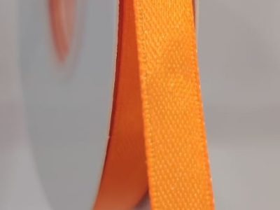 Cinta Satin Generica 1cm Color Naranja X Metro — MKS Mercería