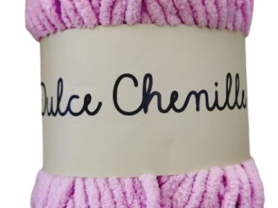 Lana Dulce Chenille Color Lila 100g — MKS Mercería