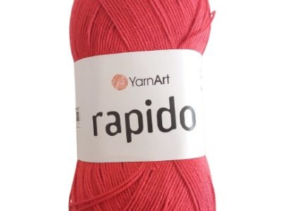Lana Rapido Yarn Art Color Rojo — MKS Mercería