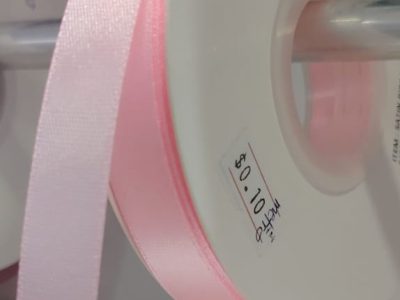Cinta Satin Generica 1.5cm Color Rosa Bebe X Metro — MKS Mercería