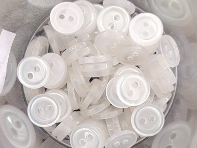 Boton PequeÑo Transparente — MKS Mercería