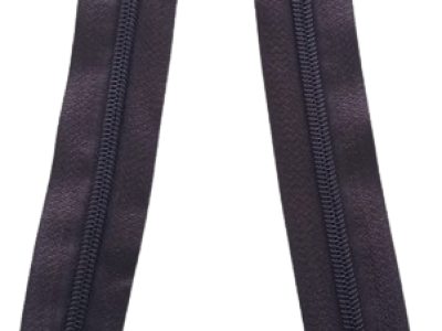 Cierre Nylon  Diente Grueso 75cm CafÉ Oscuro