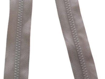 Cierre Nylon  Diente Grueso 75cm Beige