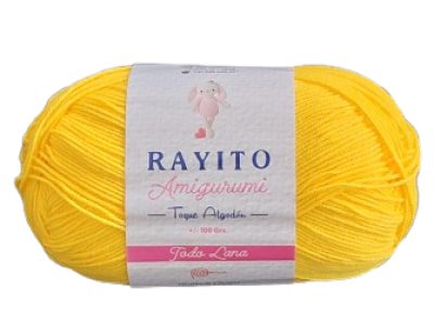 Rayito Amigurumi 100gr Amarillo — MKS Mercería