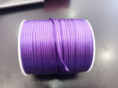 Cordon Cola De Rata 2mm Morado — MKS Mercería