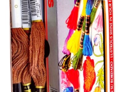 Hilo Iris Para Bordar Madeja Color CastaÑo — MKS Mercería