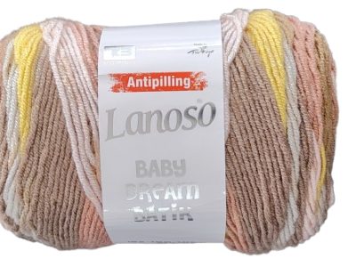 Lanoso Baby Dream Batik Tonos Cafes Claros100gr — MKS Mercería