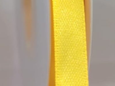 Cinta Satin Generica 1cm Color Amarillo X Metro — MKS Mercería