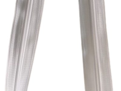 Cierre Nylon  Diente Grueso 75cm Blanco — MKS Mercería