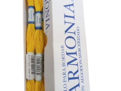Hilo Pasa Para Bordar Madeja Color Amarillo Claro — MKS Mercería