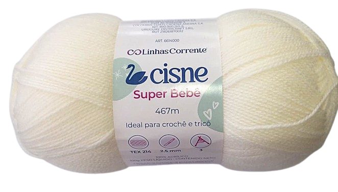 Lana Cisne Super Bebe Beige 100gr