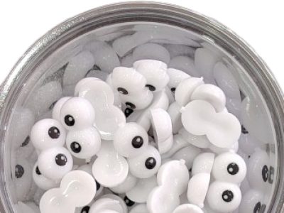Ojos Siameses De Plastico