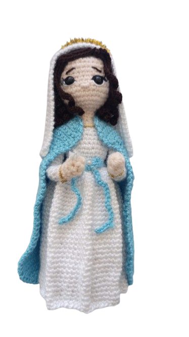 Amigurumi De Virgen
