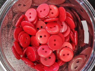 Boton Mediano Rojo