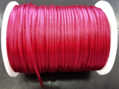 Cordon Cola De Rata 2mm Rojo — MKS Mercería