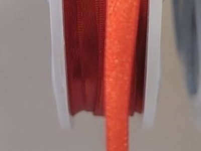 Cinta Raso Pasa 0.6cm Color Rojo X Metro — MKS Mercería