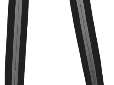 Cierre Encauchado Impermeable 75 Cm Negro — MKS Mercería