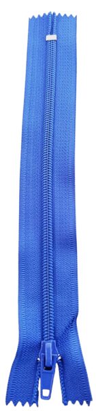 Cierre Nylon Color Azul Electrico 20cm — MKS Mercería
