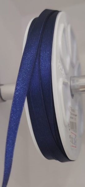 Cinta Raso Pasa 0.6cm Color Azul X Metro — MKS Mercería