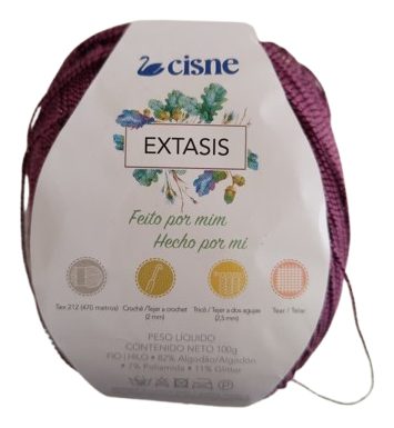 Lana Cisne Extasis Color Vino 100gr — MKS Mercería