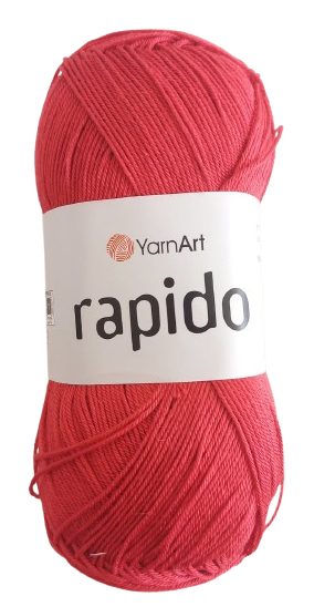 Lana Rapido Yarn Art Color Rojo — MKS Mercería