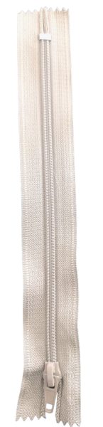 Cierre Nylon Color Beige 20cm — MKS Mercería