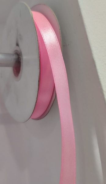 Cinta Satin Generica 1.2cm Color Rosado X Metro — MKS Mercería