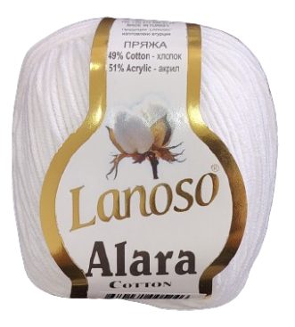 Lanoso Amigurumi 50 Gr Blanco