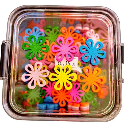 Adorno Flor De Madera — MKS Mercería