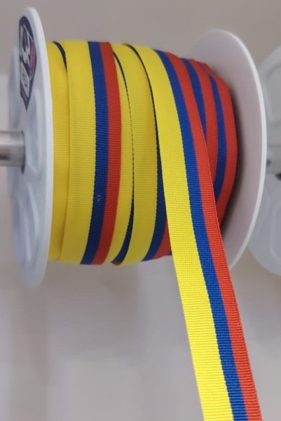 Cinta Tricolor Pasa 1.7cm X Metro — MKS Mercería