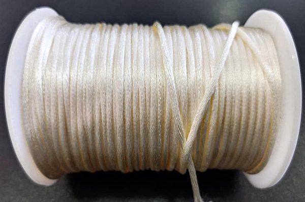 Cordon Cola De Rata 2mm Beige — MKS Mercería