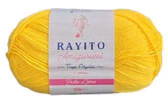 Rayito Amigurumi 100gr Amarillo — MKS Mercería