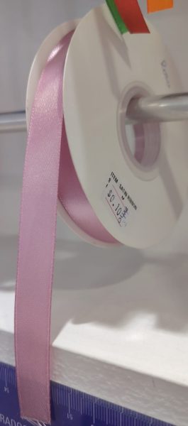 Cinta Satin Generica 1.5cm Color  Rosa Palo X Metro — MKS Mercería