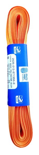 Cinta Raso Pasa Polyester Color Naranja 0.12cm — MKS Mercería