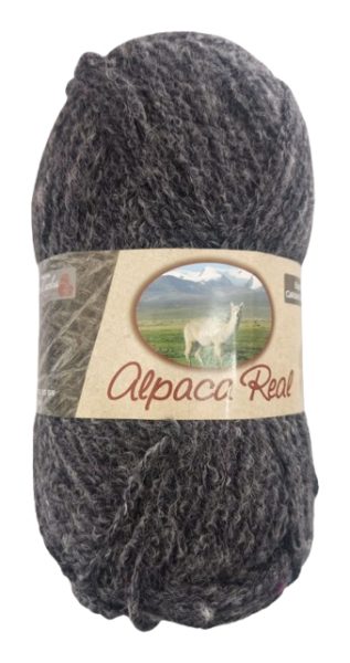 Lana Alpaca Color Gris Oscuro — MKS Mercería