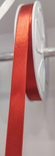 Cinta Raso Pasa 1.2cm Color Rojo X Metro — MKS Mercería