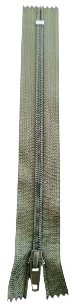 Cierre Nylon Color Verde Militar 20cm — MKS Mercería