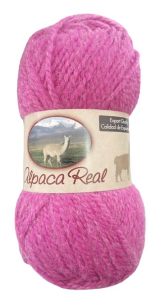 Lana Alpaca  Color Fucsia — MKS Mercería