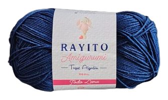 Rayito Amigurumi 100gr  Azul Oscuro — MKS Mercería