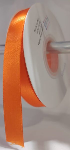 Cinta Satin Generica 1.5cm Color Naranja   X Metro — MKS Mercería