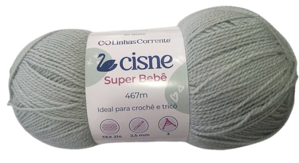 Lana Cisne Super Bebe Gris 100gr — MKS Mercería