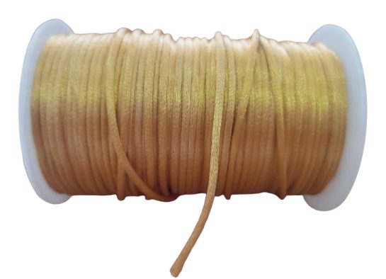 Cordon Cola De Rata  2.5mm Dorado — MKS Mercería