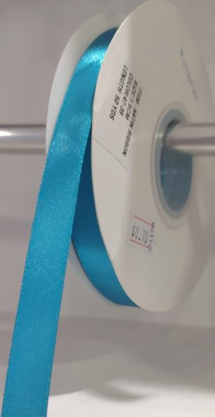 Cinta Satin Generica 1.5cm Color Turquesa X Metro — MKS Mercería