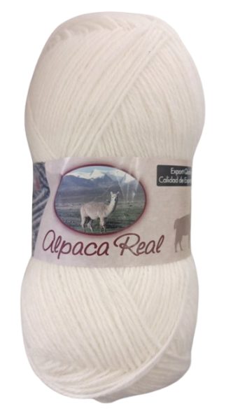 Lana Alpaca Color Blanco — MKS Mercería