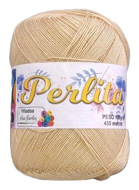 Lana Perlita Color Crema 100gr — MKS Mercería