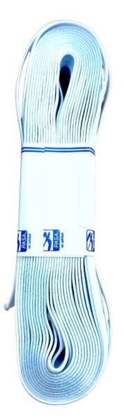 Elastico Polyester Blanco 0.08mm Pasa — MKS Mercería
