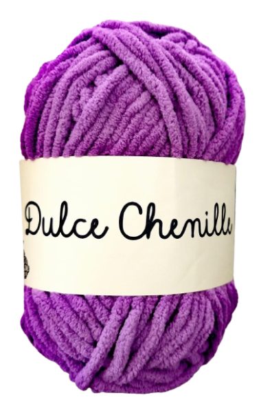 Lana Dulce Chenille 100g Morada — MKS Mercería