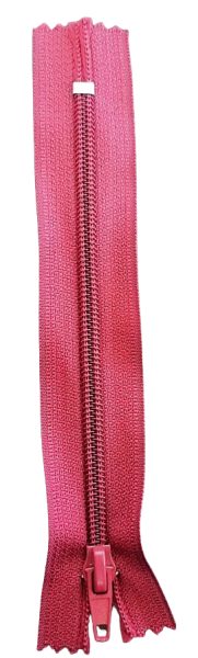 Cierre Nylon Color Rojo Vino 15cm — MKS Mercería