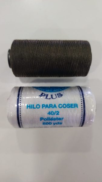 Hilo Zapatero Blanco Y Cafe — MKS Mercería