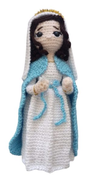 Amigurumi De Virgen — MKS Mercería